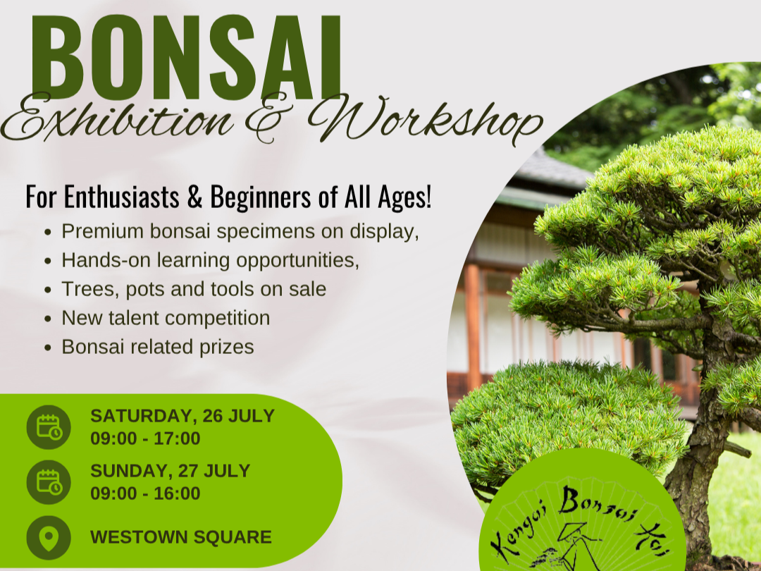 Bonsai Kai Exhibition & Workshop