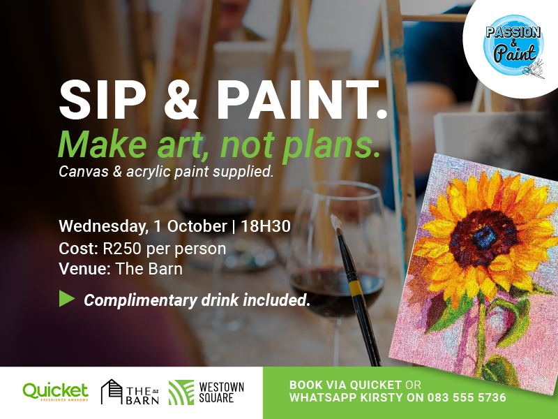 Sip & Paint In The Barn